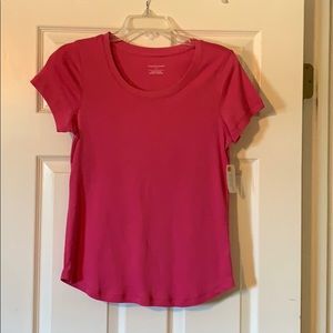 NWT Christopher & Banks Pink Cotton Top